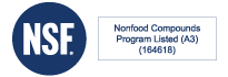 Logo for NSF-164618 certification